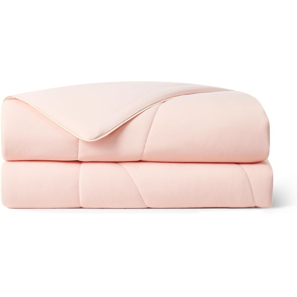 Dream Valley Outlast King Cooling Comforter, NASA Grade Peach Blush